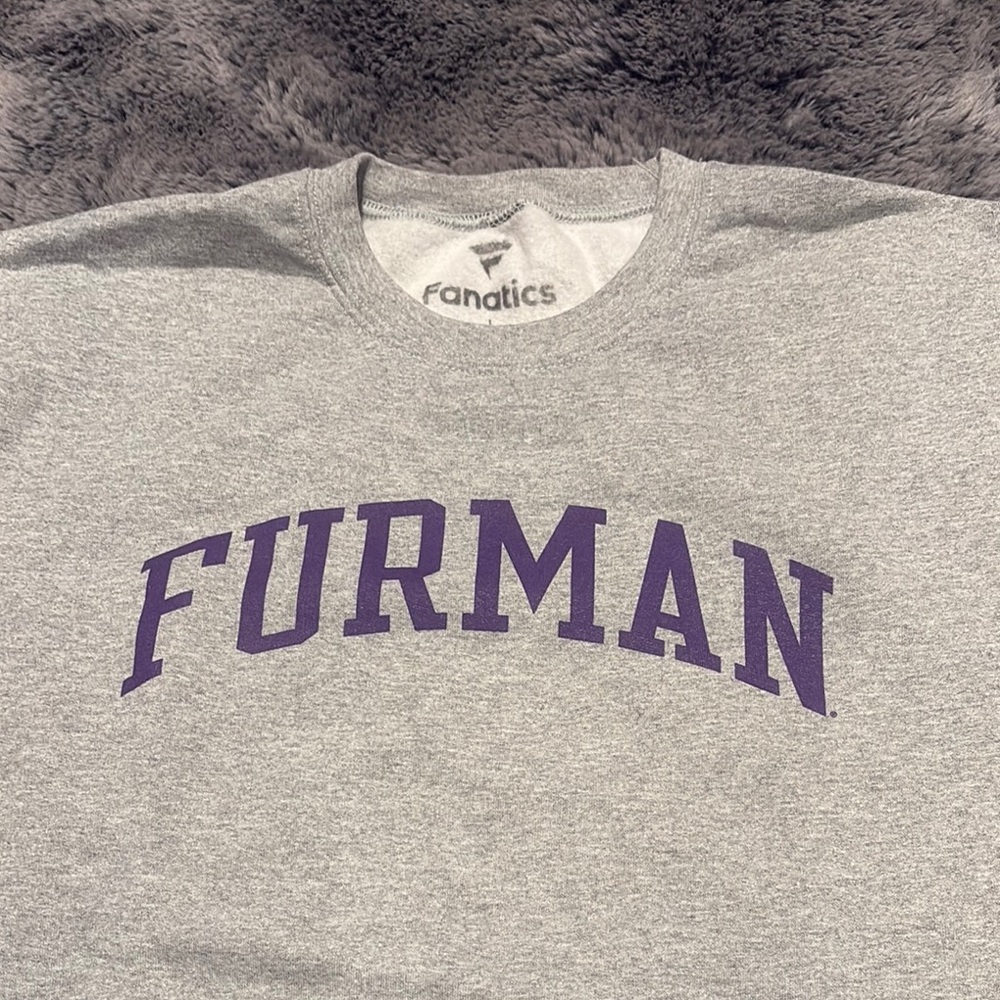 Fanatics Gray Sweater with Purple Print